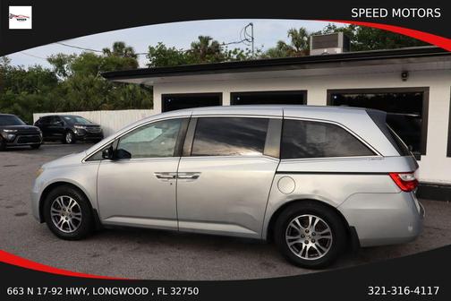 Alabaster Silver Metallic 2011 Honda Odyssey EX-L