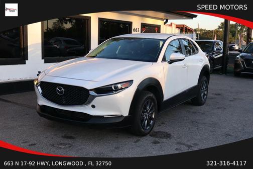 Snowflake White Pearl Mica 2021 Mazda CX-30 2.5 S