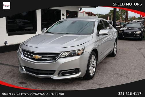 Silver Ice Metallic 2018 Chevrolet Impala 1LT