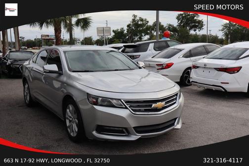 Silver Ice Metallic 2018 Chevrolet Impala 1LT