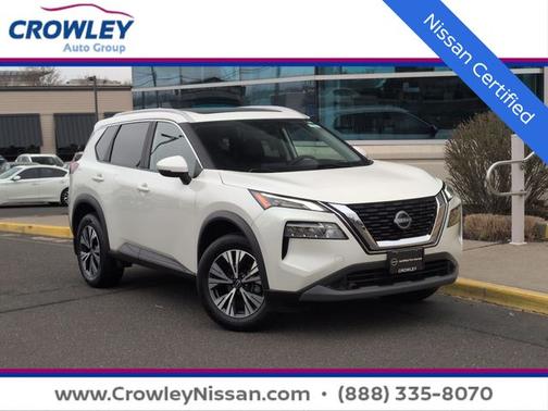 White 2023 Nissan Rogue SV