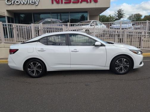 Cloud White 2023 Nissan Sentra SV