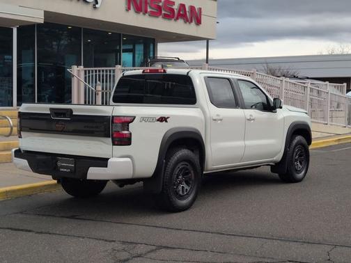 Glacier White 2025 Nissan Frontier PRO-4X
