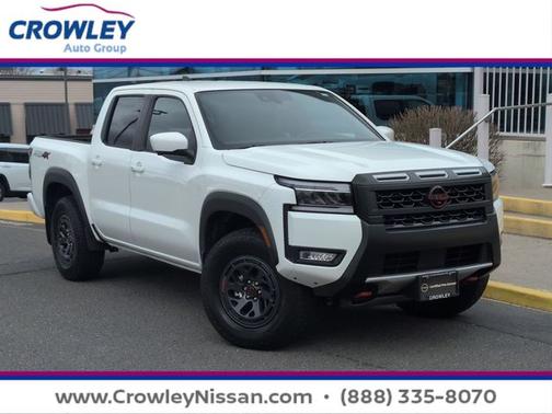 Glacier White 2025 Nissan Frontier PRO-4X