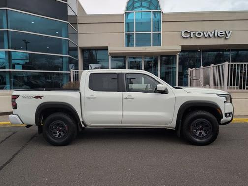 Glacier White 2025 Nissan Frontier PRO-4X