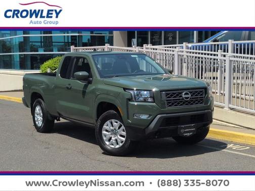 Tactical Green Metallic 2024 Nissan Frontier SV