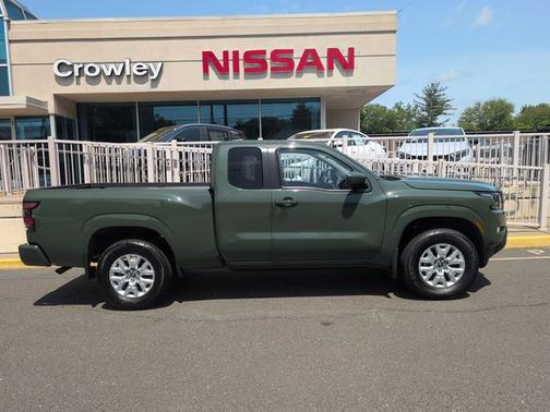 Tactical Green Metallic 2024 Nissan Frontier SV