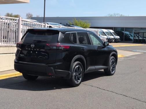 Black 2025 Nissan Rogue SV