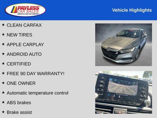 2020 Honda Accord LX 1.5T