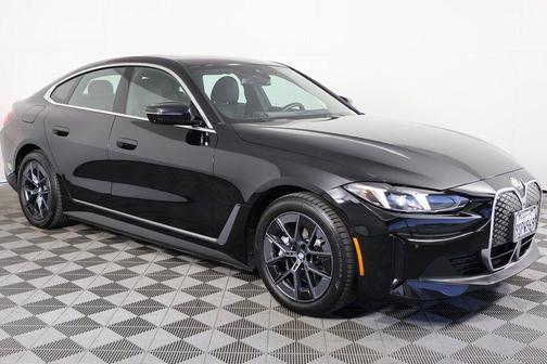 Jet Black 2025 BMW i4 Gran Coupe eDrive40