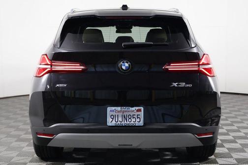 Black Sapphire Metallic 2025 BMW X3 30 xDrive
