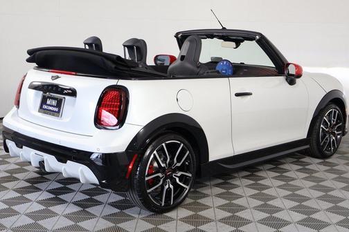 White Metallic 2026 MINI Convertible JCW