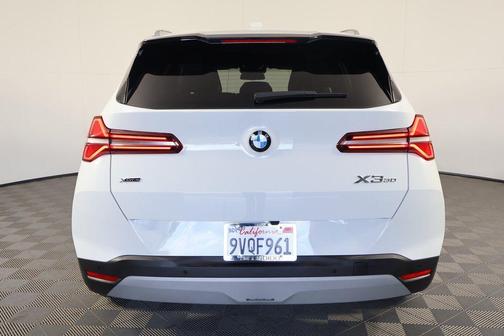 Alpine White 2025 BMW X3 30 xDrive