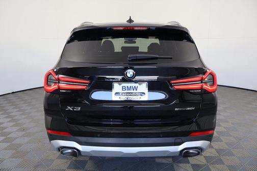 Jet Black 2023 BMW X3 sDrive30i