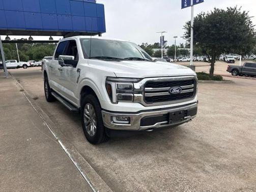 STAR WHITE METALLIC TRICOAT 2024 Ford F-150 LARIAT