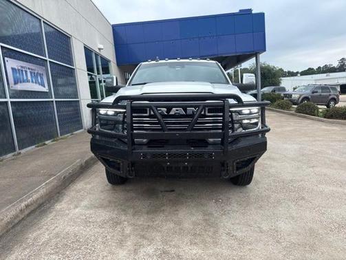 Bright White Clearcoat 2025 RAM 3500 LARAMIE