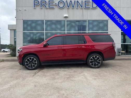 Radiant Red 2023 Chevrolet Suburban RST