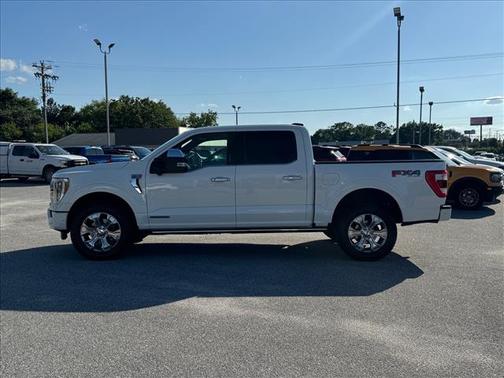 White Metallic 2021 Ford F-150 Platinum