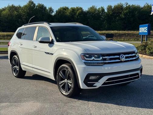 Pure White 2020 Volkswagen Atlas 3.6 V6 SE R-Line