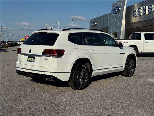 Pure White 2020 Volkswagen Atlas 3.6 V6 SE R-Line