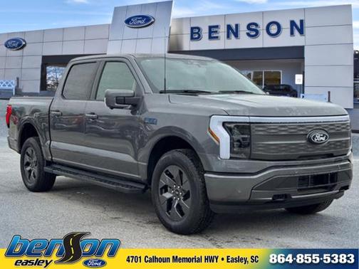 Carbonized Gray Metallic 2025 Ford F-150 Lightning LARIAT