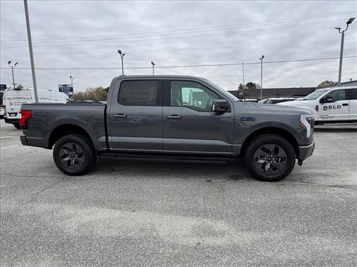 Carbonized Gray Metallic 2025 Ford F-150 Lightning LARIAT