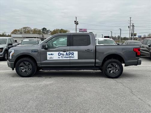 Carbonized Gray Metallic 2025 Ford F-150 Lightning LARIAT