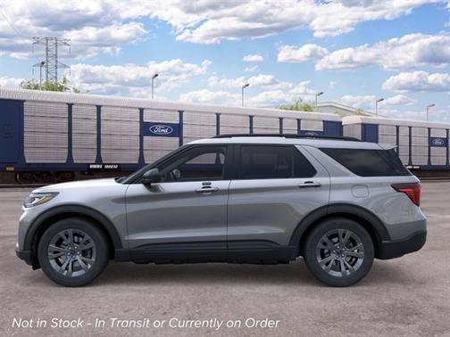 Gray Metallic 2026 Ford Explorer Active