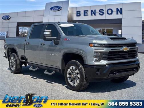 Sterling Gray Metallic 2024 Chevrolet Silverado 2500 Custom