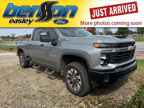 Sterling Gray Metallic 2024 Chevrolet Silverado 2500 Custom