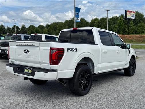 Star White 2025 Ford F-150 Platinum