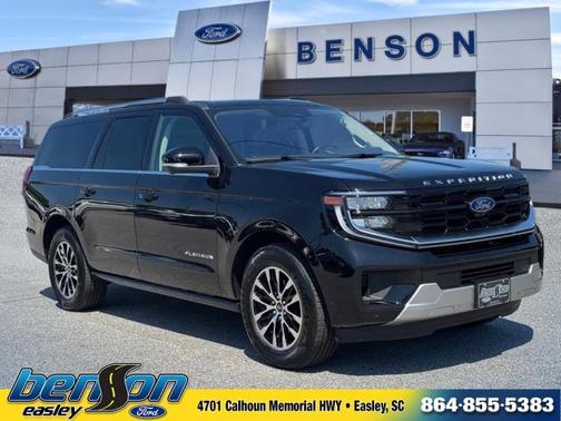 Black Metallic 2025 Ford Expedition Max Platinum