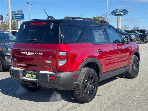 Ruby Red Metallic Tinted Clearcoat 2025 Ford Bronco Sport Badlands