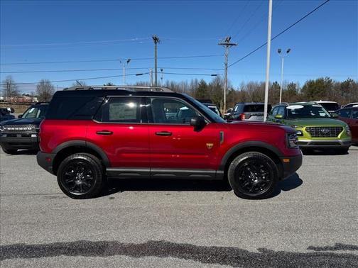Ruby Red Metallic Tinted Clearcoat 2025 Ford Bronco Sport Badlands