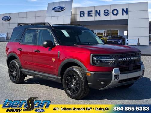 Ruby Red Metallic Tinted Clearcoat 2025 Ford Bronco Sport Badlands
