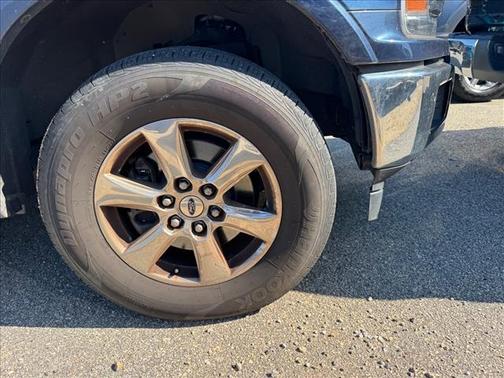 Blue 2018 Ford F-150 Lariat