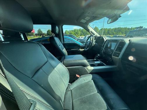 Blue 2018 Ford F-150 Lariat