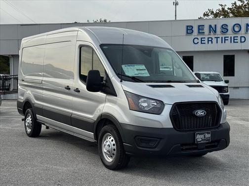 Ingot Silver Metallic 2026 Ford Transit-250 148 WB Medium Roof Cargo