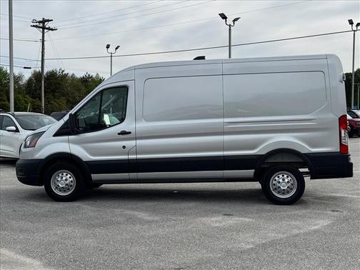 Ingot Silver Metallic 2026 Ford Transit-250 148 WB Medium Roof Cargo