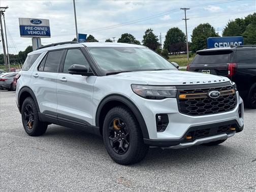 White Metallic 2026 Ford Explorer Tremor