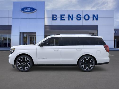 White Metallic 2026 Ford Expedition Platinum