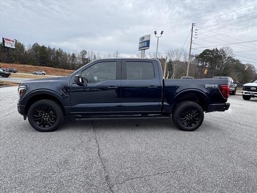 Antimatter Blue Metallic 2025 Ford F-150 Lariat