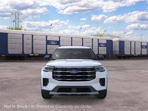 White Metallic 2026 Ford Explorer Active