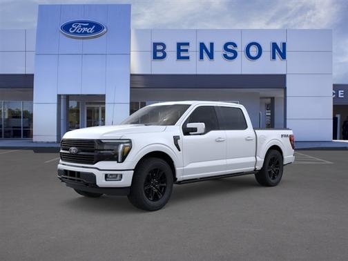 Star White 2025 Ford F-150 Platinum