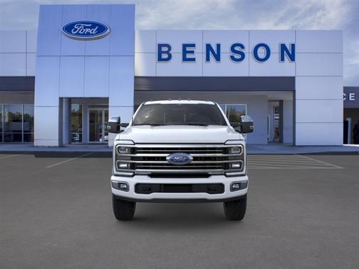 White Metallic 2026 Ford F-350 Platinum