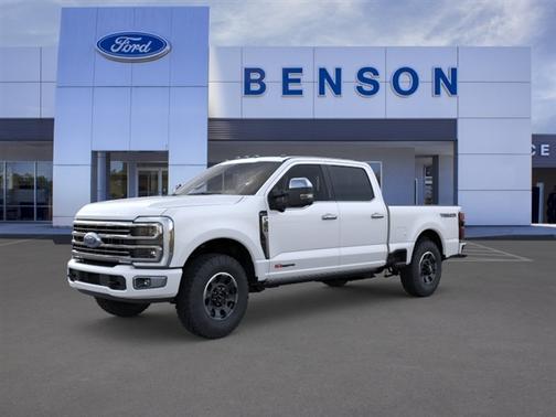 White Metallic 2026 Ford F-350 Platinum