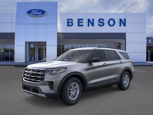 Gray Metallic 2026 Ford Explorer Active