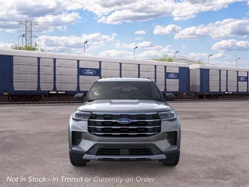 Gray Metallic 2026 Ford Explorer Active