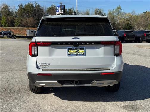 White Metallic 2026 Ford Explorer Active