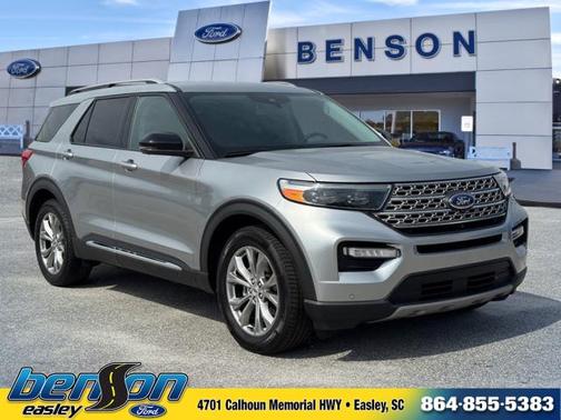 Silver Metallic 2023 Ford Explorer Limited